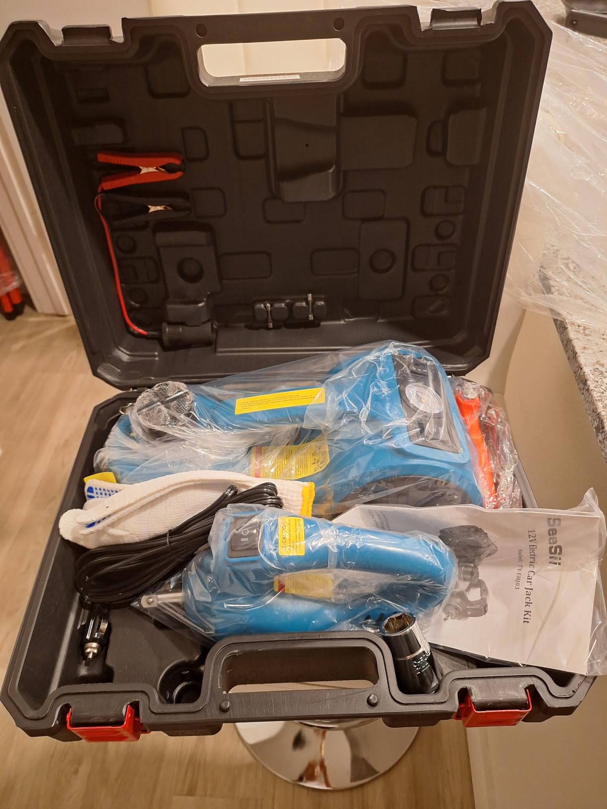 SEESII Kit geöffnet